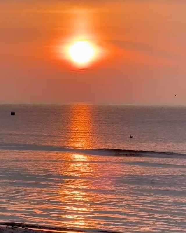 This beautiful sunset at Steps Beach, which is walking distance from our inn.
